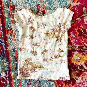 10/$15 LIMITED TOO girls off the shoulder top XS